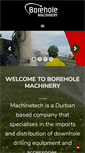 Mobile Screenshot of boreholemachinery.co.za